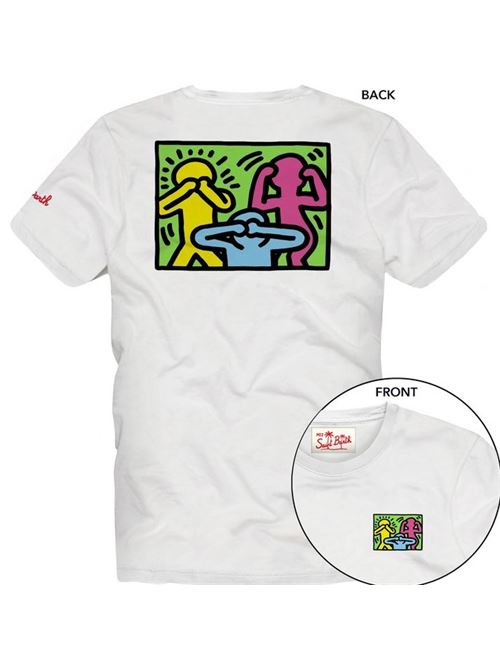 tshirt man - keith haring people 01n MC2 SAINT BARTH | TSHM001 - 04742F.PEOPLE 01N